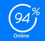 94% Online